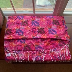 Lilly Pulitzer Murfree scarf in fall pattern